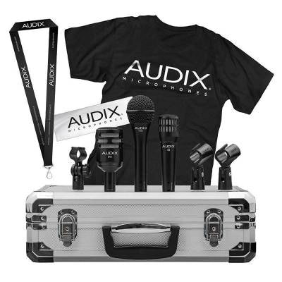 Audix - Club Kit w/D6, i5, OM2 Microphones, Case and Swag – Métronomie