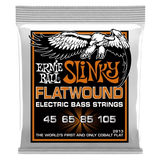 Ernie Ball - Cordes pour basse hybrides Slinky Flatwound 45-105
