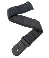 D'Addario - Sangle de guitare en nylon tissé - Satin noir