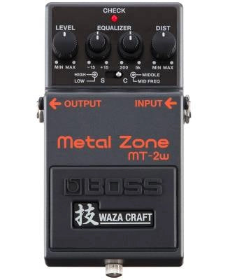 Pédale BOSS - MT-2W Waza Craft Metal Zone