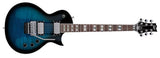 ESP Guitars - Guitare électrique Signature LTD AS-1 Alex Skolnick avec étui - Black Aqua Sunburst