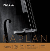 Corde de sol unique pour violoncelle Kaplan KS513 4/4L, diapason 4/4, tension légère
