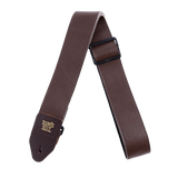 Bracelet Ernie Ball Tri-Glide en cuir italien marron