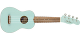 Fender - Venice Soprano Ukulele, Walnut Fretboard - Daphne Blue