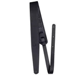 Godin Guitars - Black Leather Felt Padded Guitar Strap