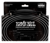 Ernie Ball - Câbles de brassage flexibles (lot de plusieurs) - Noir