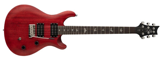 PRS Guitars - Guitare électrique standard satinée SE CE 24 avec housse - Cerise vintage
