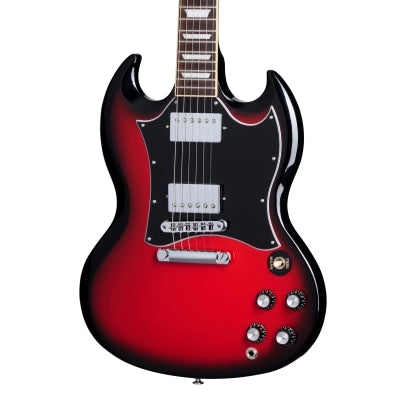 Gibson - Guitare électrique SG Standard avec étui souple - Cardinal Red Burst