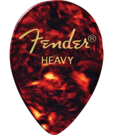 Fender - 358 Shape Classic Celluloid Picks 12-Pack - Heavy