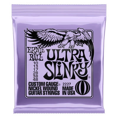 Cordes électriques Ernie Ball Ultra Slinky 10-48