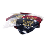 Ernie Ball - Médiators nacrés fins de couleurs assorties - Lot de 24