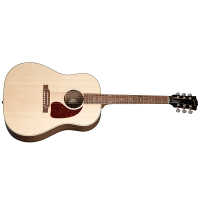 Gibson - Guitare acoustique/électrique J-45 Studio en noyer avec étui - Satin Natural