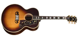 Gibson - Pre-War SJ-200 Rosewood Light Aged Acoustic Guitar with Hardshell Case - Faded Vintage Sunburst
