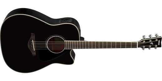 Yamaha - Guitare électro-acoustique FGX830C - Noir