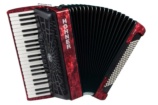 Hohner - Bravo III 120 Piano Accordion - Red