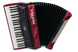 Hohner - Bravo III 120 Accordéon piano - Rouge