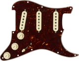 Fender - Pre-Wired Strat Pickguard Tex-Mex SSS 11 Hole - Tortoise Shell