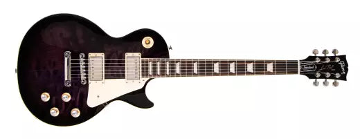 Gibson - Limited Edition Les Paul Standard 60s Quilt Electric Guitar with Hardshell Case - Dark Purple Burst