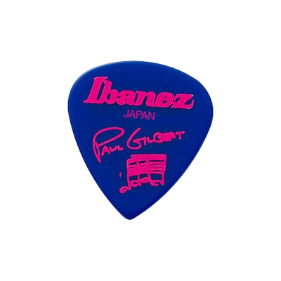 Ibanez - Pack de 6 micros signature Paul Gilbert - 1,0 mm, Bleu bijou