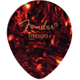 Fender - Médiator classique en celluloïd, forme 347 - Moyen (paquet de 12)