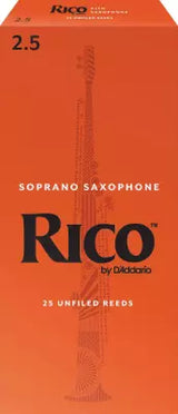 Anches de saxophone soprano RICO de D'Addario - RIA2525 - 2 1/2