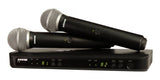 Shure - BLX288/PG58 Dual-Transmitter Handheld Wireless System (J11: 596-616 MHz)