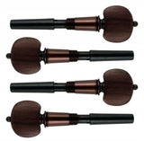 Bosco Violin Supply - Perfection 7.8mm Violin Peg Set - Hill - Rosewood