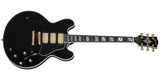 Gibson ES-335 Supreme Guitare électrique 3 micros avec étui rigide - Ébène