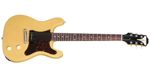Epiphone - USA Collection Coronet Electric Guitar with Hardshell Case - TV Yellow