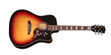 Gibson - Hummingbird Studio EC Acoustic/Electric Guitar with Hardshell Case - Tri-Burst Satin