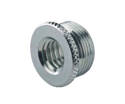 Adaptateur de filetage pour pied de micro K &amp; M Stands - 5/8 M - 3/8 F, zingué