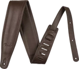 Fender - 3.5 Premium Leather Strap - Chocolate Brown