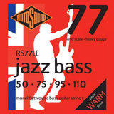 Rotosound - Jazz Bass 77 Monel Flatwound Set 50-110