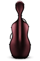 Eastman Strings - CACL13 4/4 Contoured Cello Case with Wheels - Red