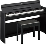 Yamaha - YDP-S55 Arius Piano numérique 88 touches, format compact, avec support et banquette - Noir