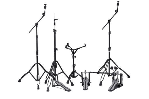 Mapex - 600 Series 5 Piece Hardware Pack with Double Pedal - Black