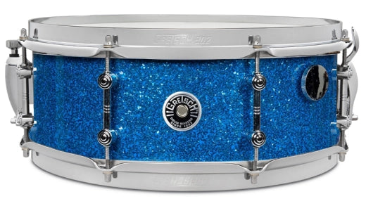 Caisse claire Gretsch Brooklyn Standard 5,5 x 14 pouces - Verre bleu