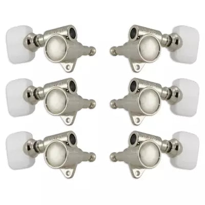 Grover - Rotomatics style bouteille de lait originale avec boutons nacrés - Nickel