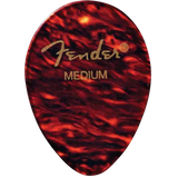 Fender - Médiator classique en celluloïd, forme 354 - Moyen (paquet de 12)