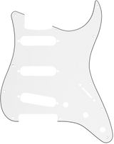 Fender - Plaque de protection 3 plis style moderne 11 trous pour Stratocaster S/S/S - Parchemin/Noir/Parchemin