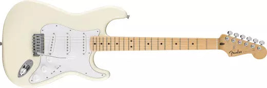 Fender - Stratocaster Standard, touche en érable avec pickguard blanc - Olympic White