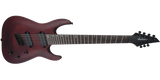Jackson Guitars - Guitare électrique 7 cordes multi-diapason DKAF7 X-Series Dinky Arch-Top - Acajou teinté