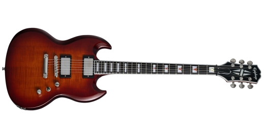 Epiphone - SG Prophecy Electric Guitar with Gigbag - Aged Bengal Tiger Burst