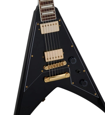 Jackson Guitars - X Series Signature Scott Ian King V KVXT, touche en laurier - Noir Brillant 2916413503