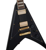 Jackson Guitars - X Series Signature Scott Ian King V KVXT, touche en laurier - Noir Brillant 2916413503