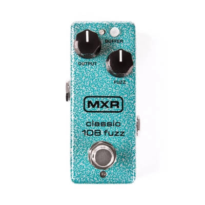MXR - M296 Classic 108 Fuzz Mini Pédale d'effets pour guitare