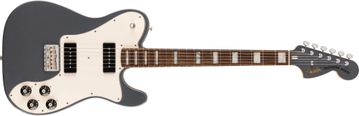 Fender - Édition limitée Chris Shiflett Cleaver Telecaster Deluxe, touche en palissandre - Charcoal Frost Metallic