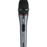 Sennheiser - E865 S Microphone à condensateur supercardioïde à main avec interrupteur marche/arrêt silencieux
