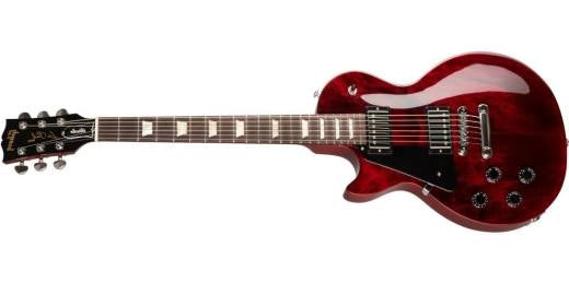 Gibson - Les Paul Studio pour gaucher avec étui souple - Rouge vin