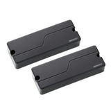 Fishman - Fluence Modern, micro humbucker 8 cordes - Boîtier en plastique noir de type soapbar